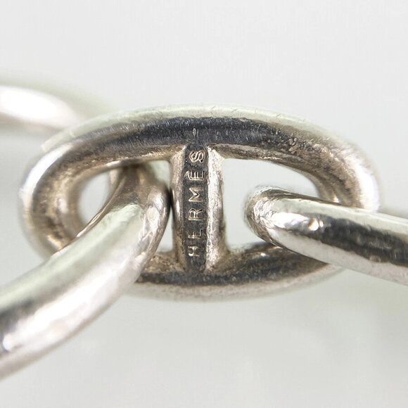 HERMES Chaine d'Ancre PM Silver Bracelet - Picture 4 of 13